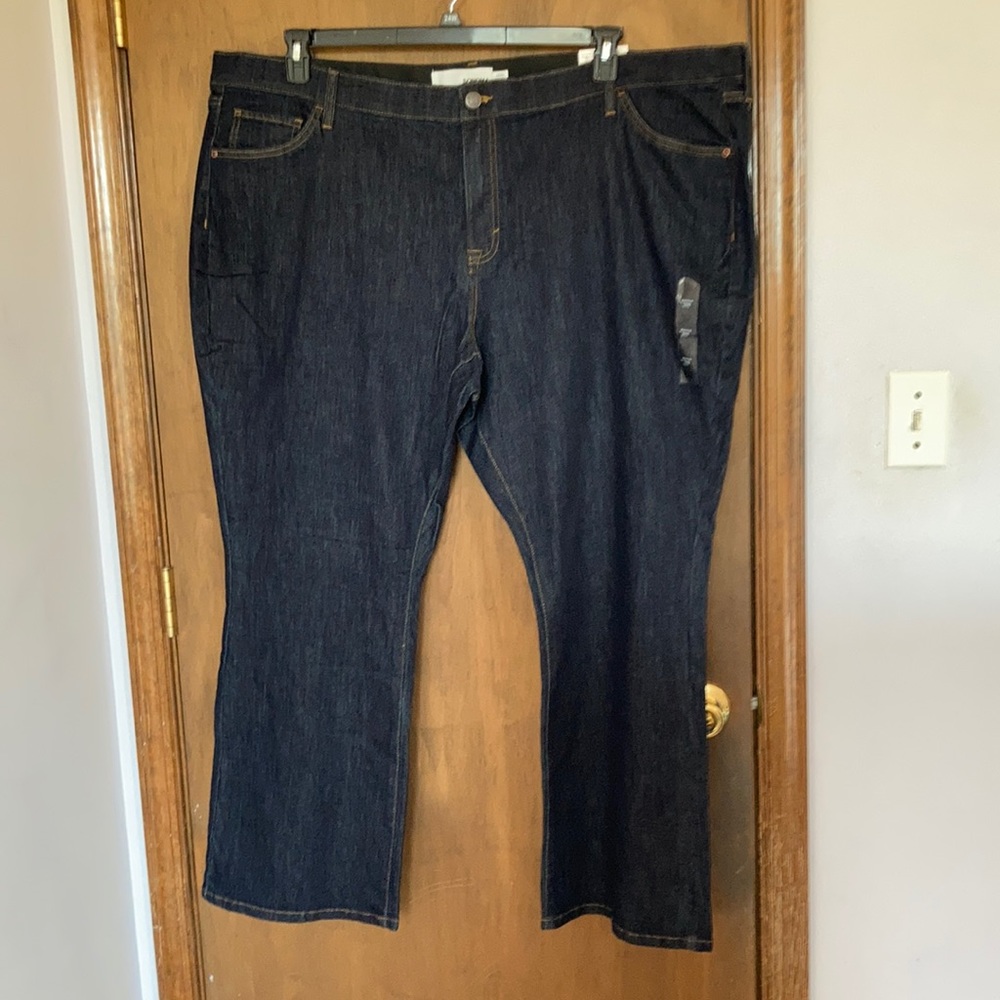 Sonoma bootcut jean no gap waistband shape retention size 30W
